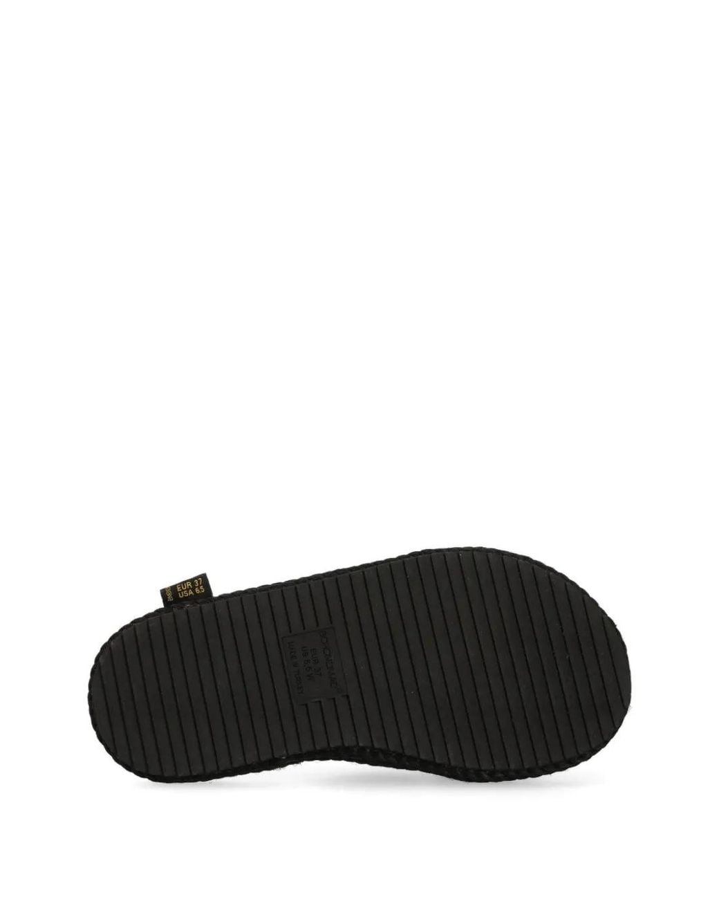 Bohonomad Black Rope Crossover-Strap Espadrilles