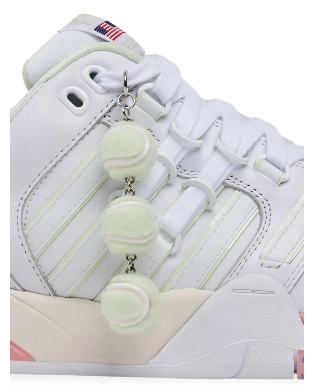 K-swiss White X Brocky Marciano Si-18 International Sneakers for men