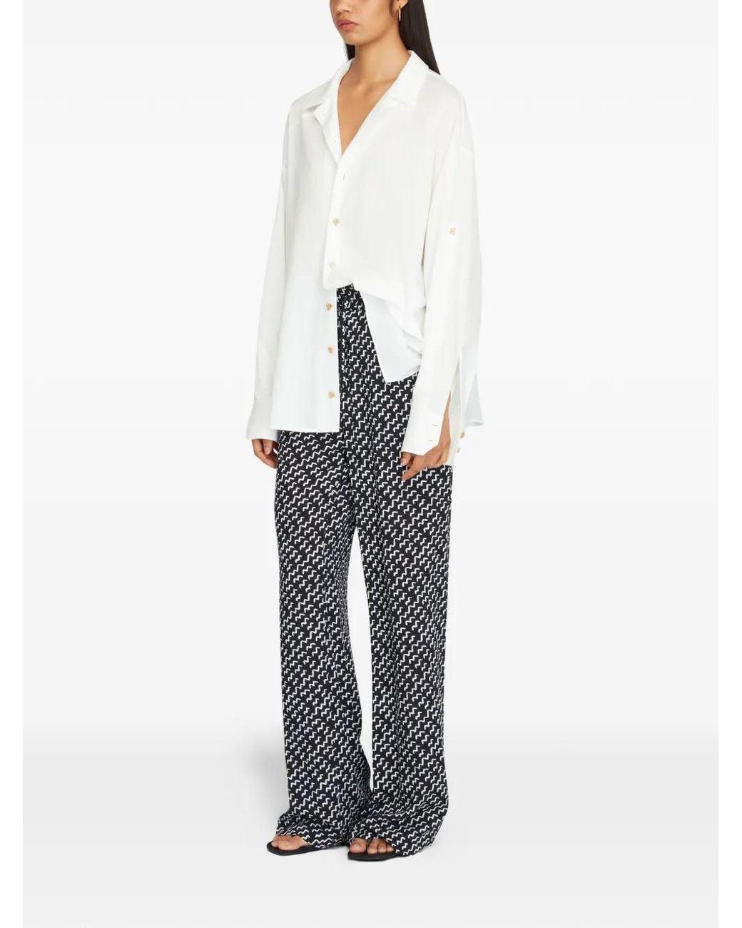 Donde Esteban White Voile Shirt