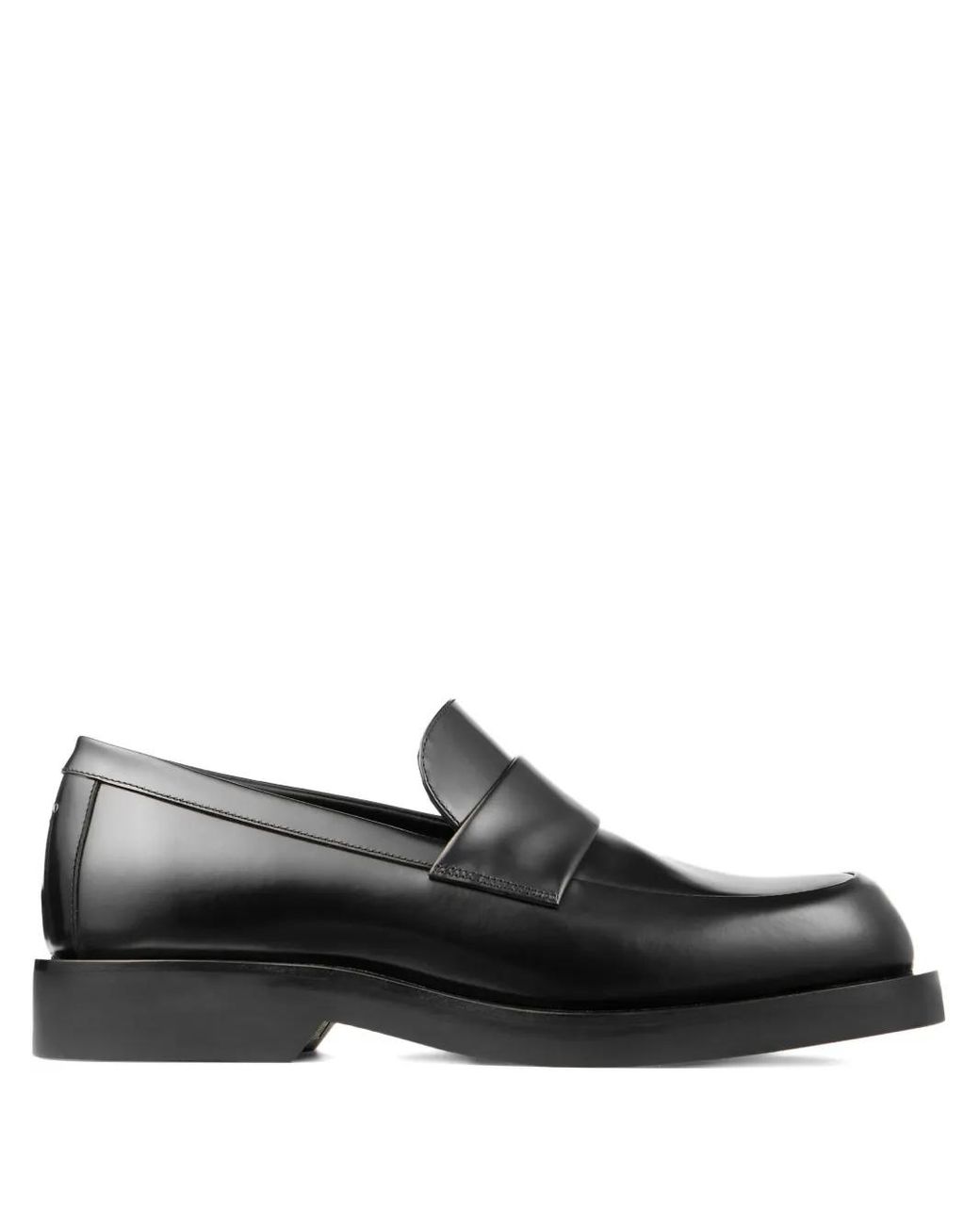 Jimmy Choo Buff Loafer Aus Leder in Black für Herren