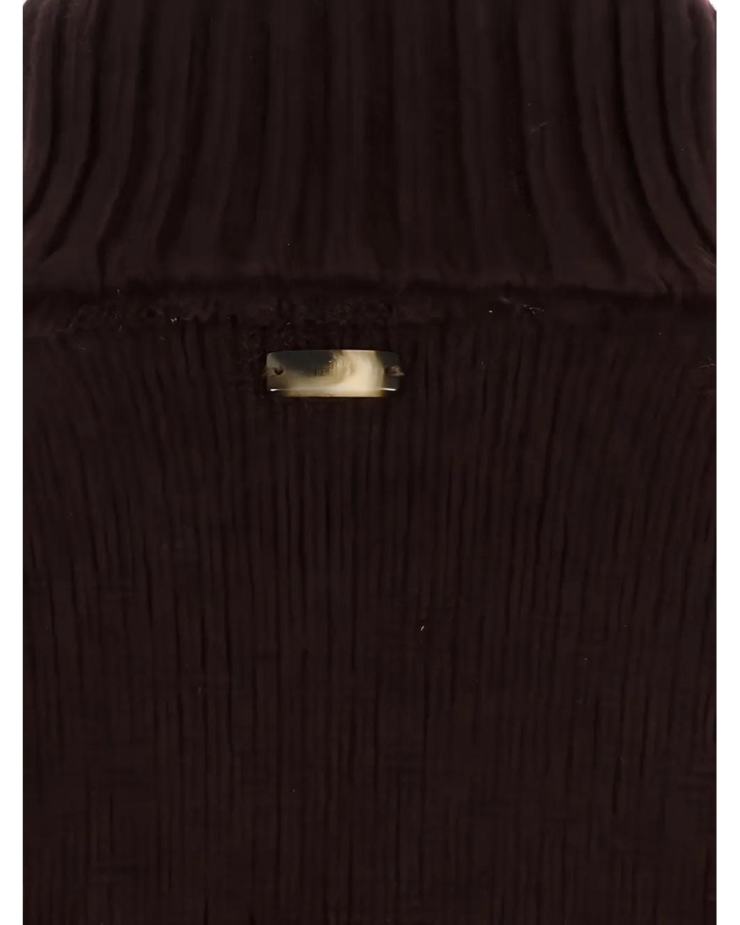 Fedeli Black Derby Edera Cashmere Sweater