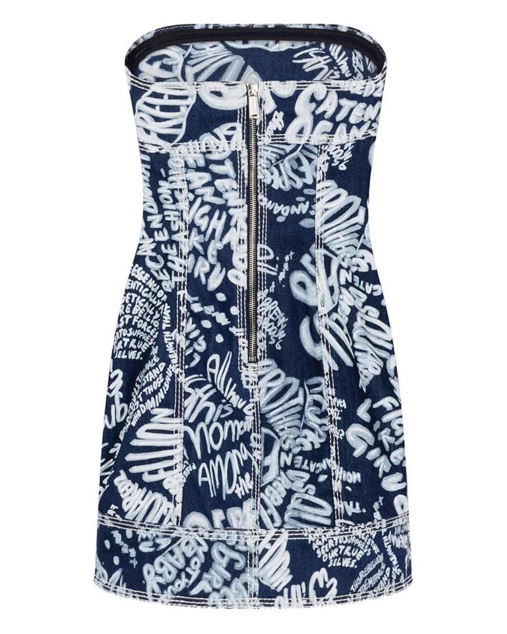 DSquared² Blue Short Dresses