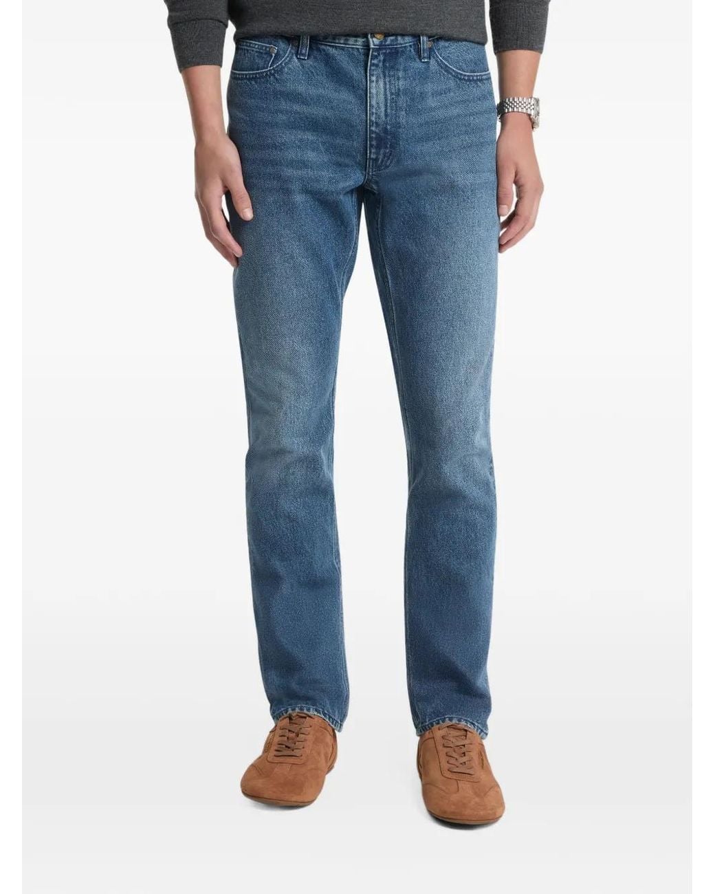 Michael Kors Blue Jean Parker À Coupe Slim for men