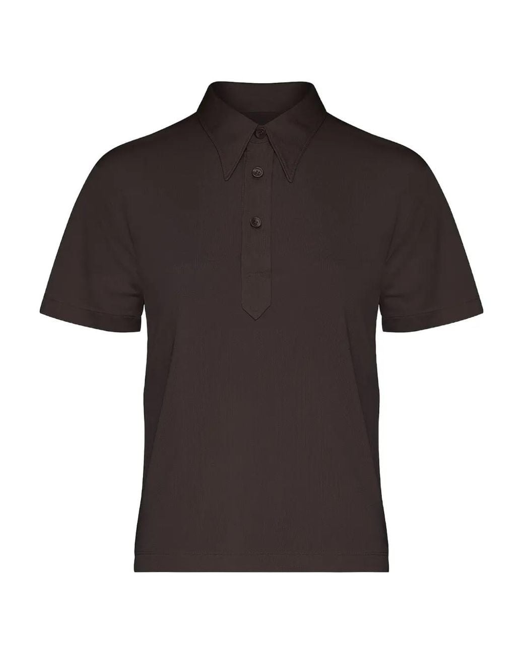Maison Margiela Black Polo Shirt