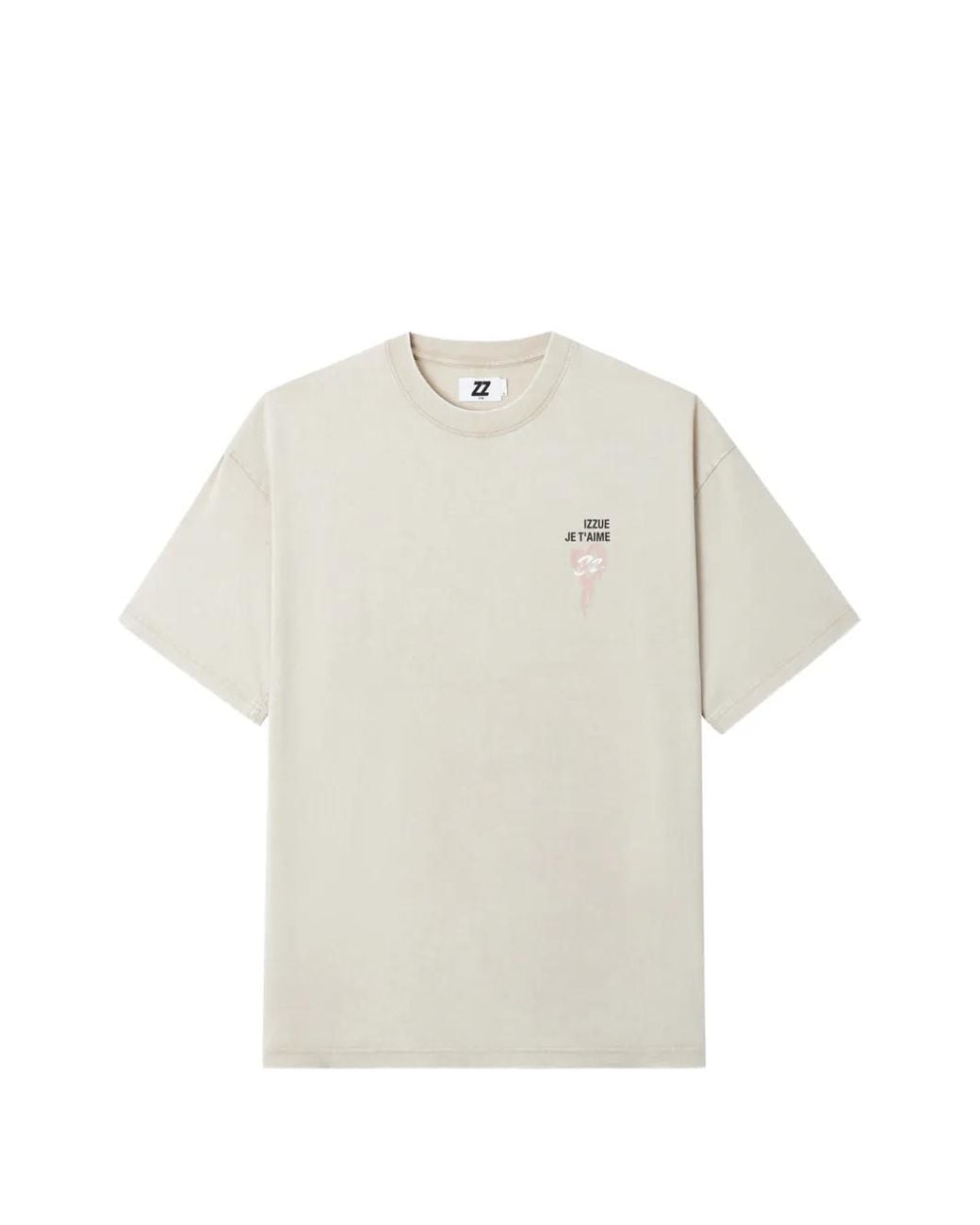 Izzue White T-Shirt Imprimé À Manches Courtes for men