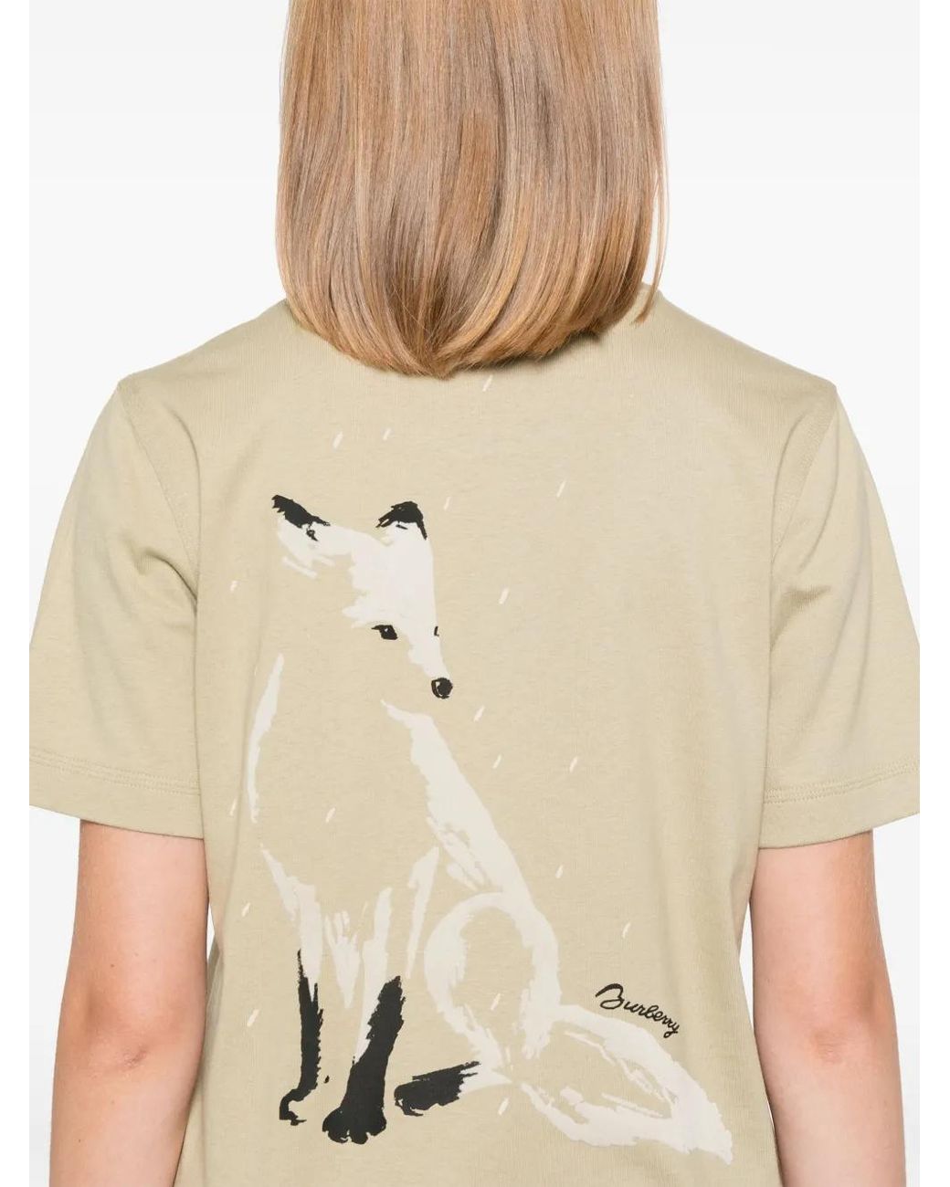 Burberry Natural Fox T-Shirt