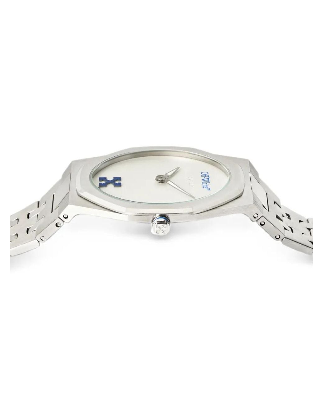 Off-White c/o Virgil Abloh Gray On Time Octagonal 39Mm Watch for men