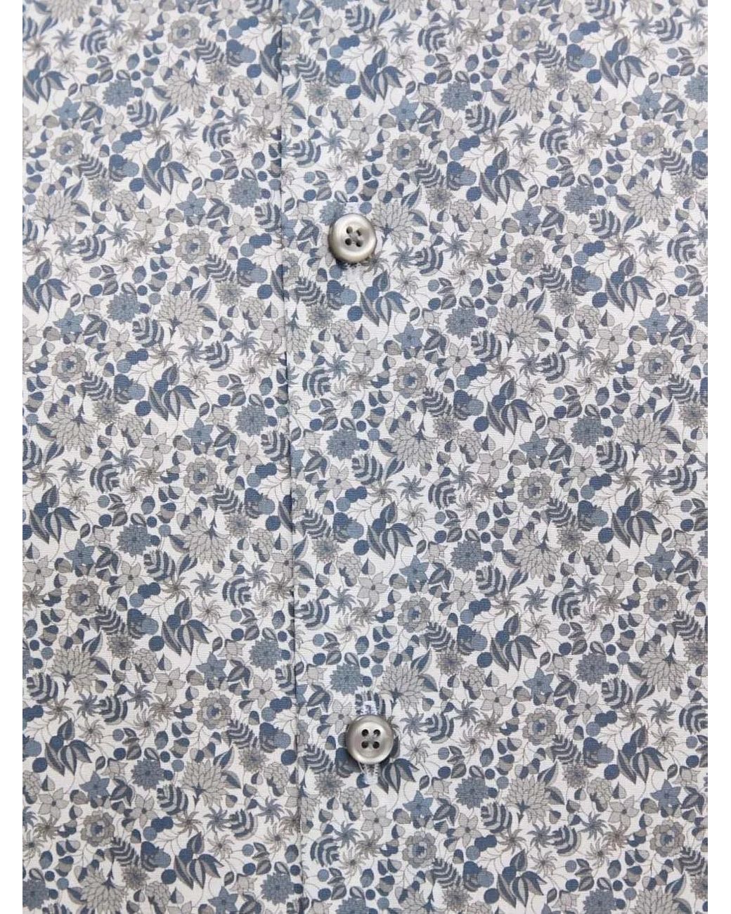 Joop! Black Floral-Print Shirt for men