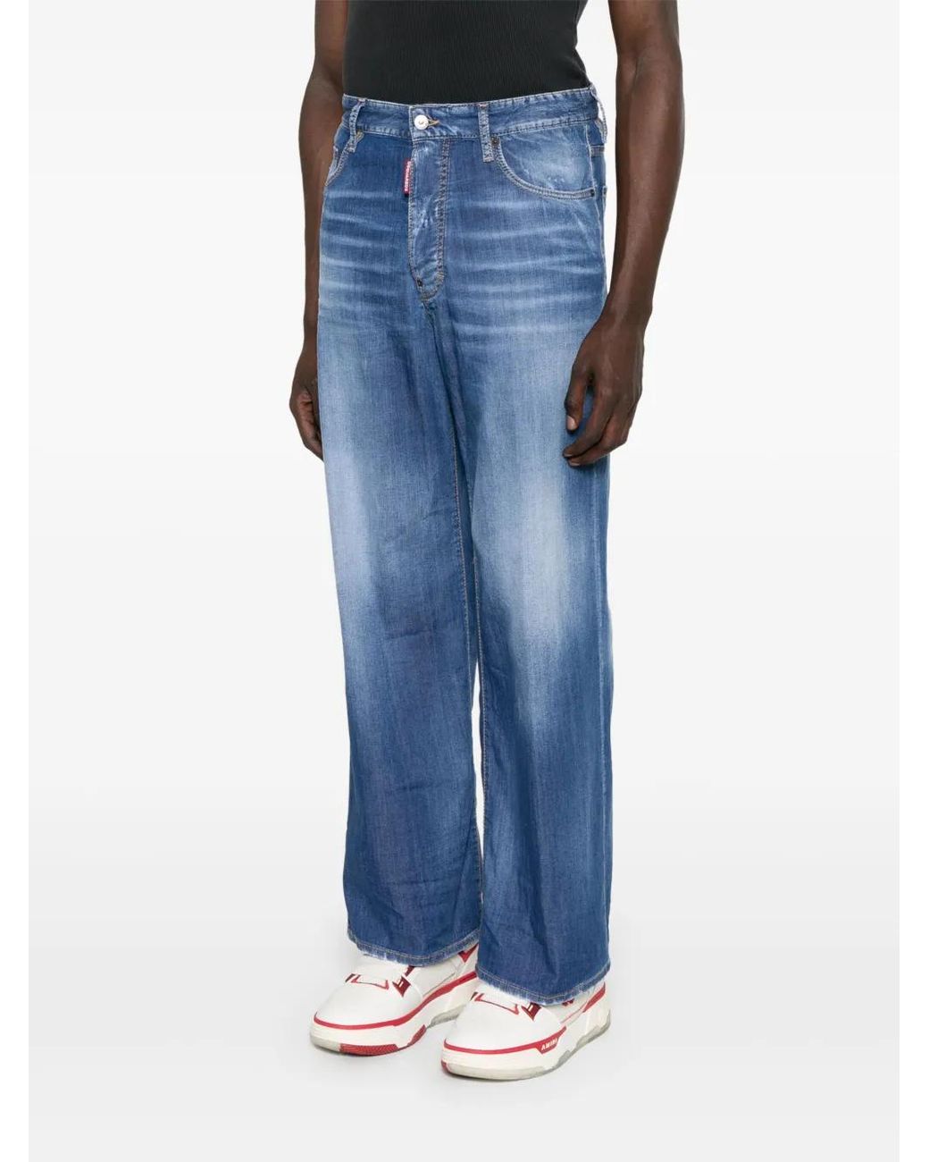 DSquared² Blue Loose Jeans for men