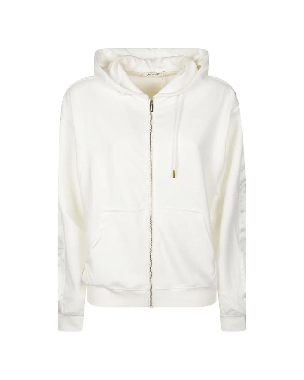 hinnominate White Zip-Up Hoodie