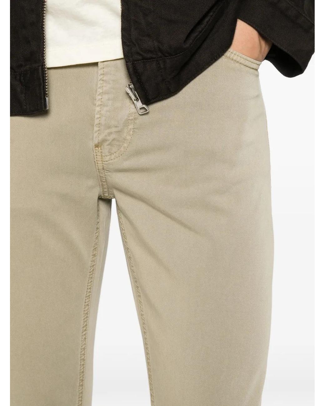 FRAME Natural Five-Pocket Trousers for men