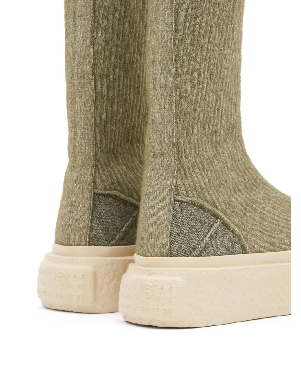 MM6 by Maison Margiela Natural Numbers-Motif Sneakers