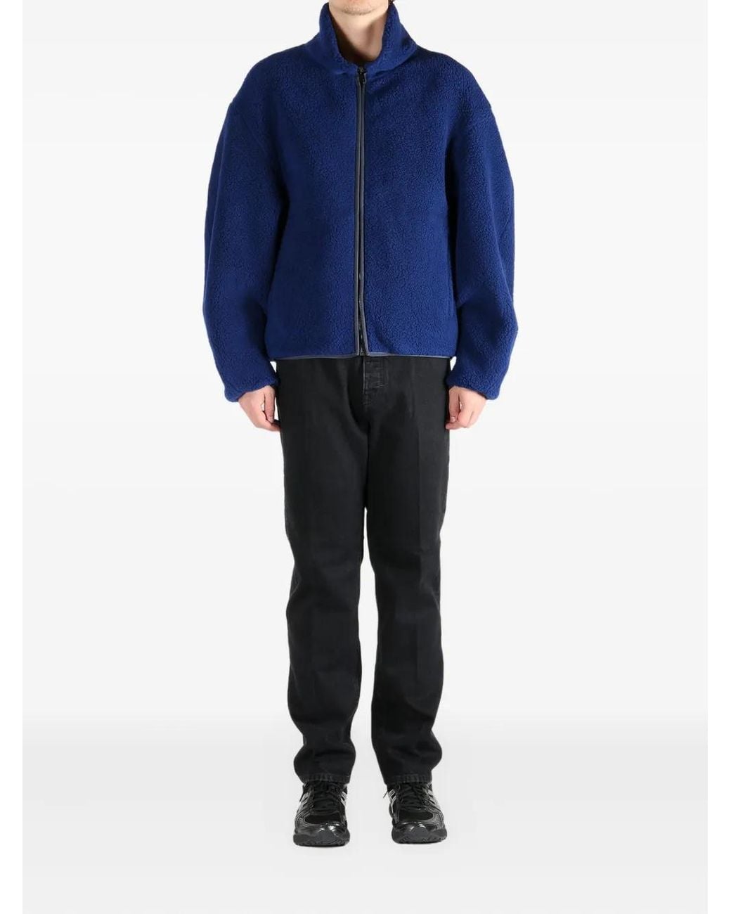 Givenchy Blue Zip-Throughs for men