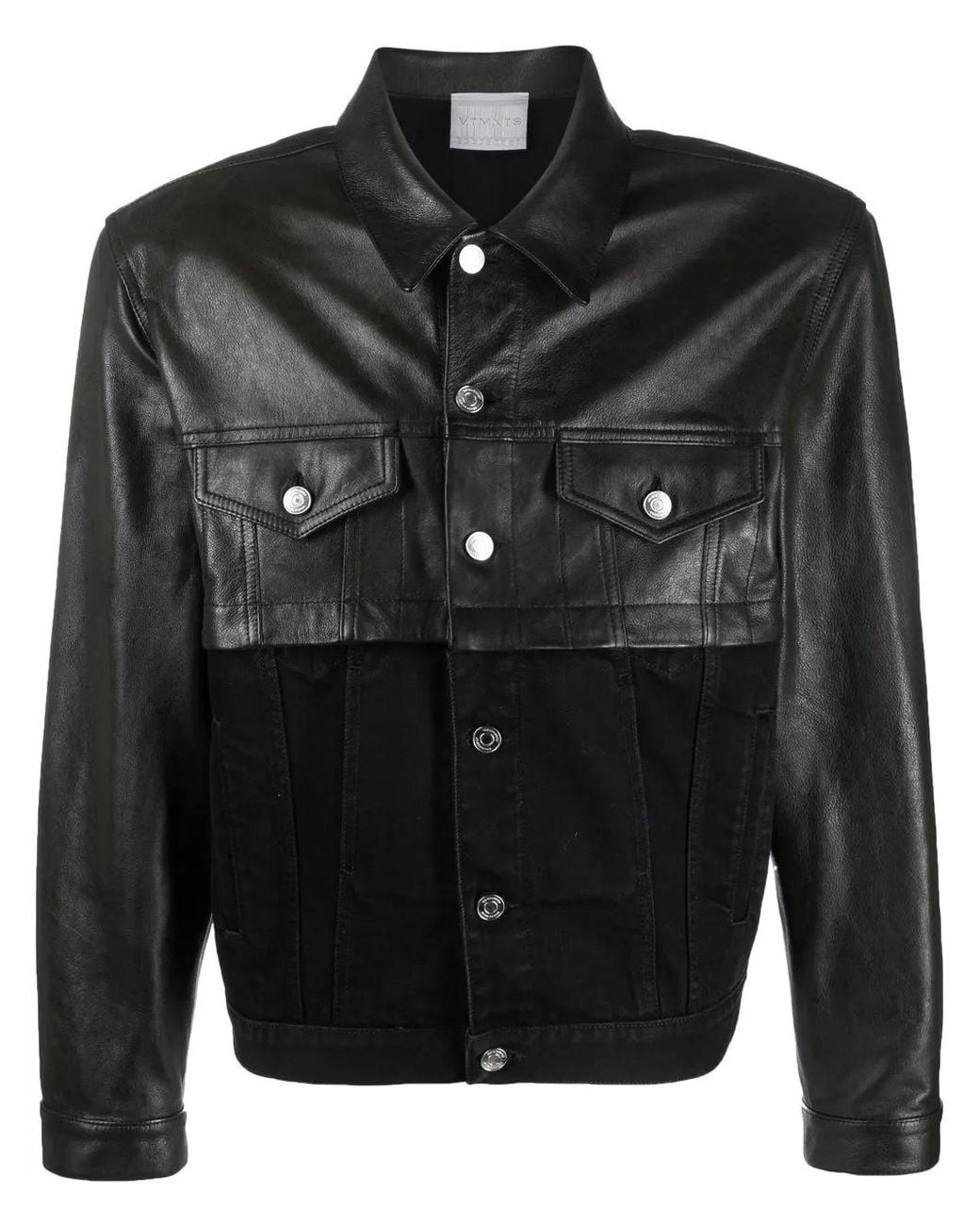VTMNTS Denim Jack in het Black voor heren