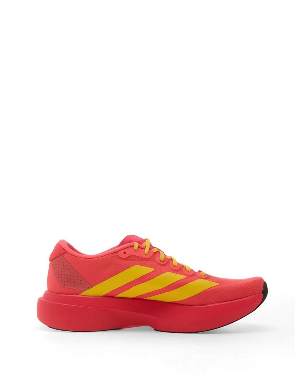 Adidas Red Adizero Evo Sl Woven Shoes for men