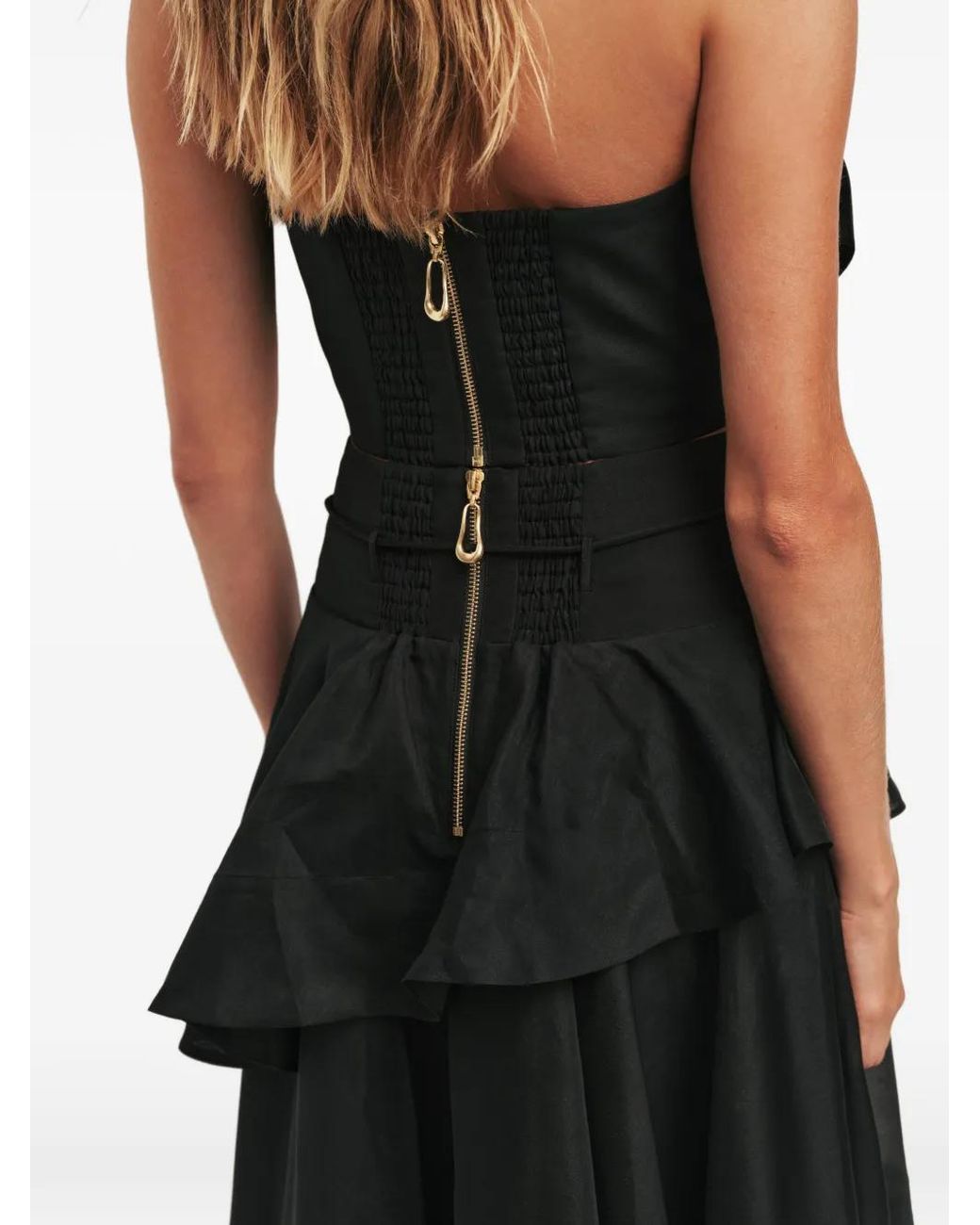 Falda larga Selestia Aje. de color Black