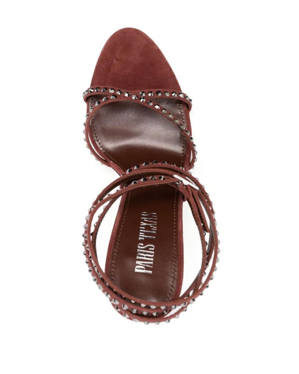 Paris Texas Pink Holly Zoe 105mm Studded Sandals