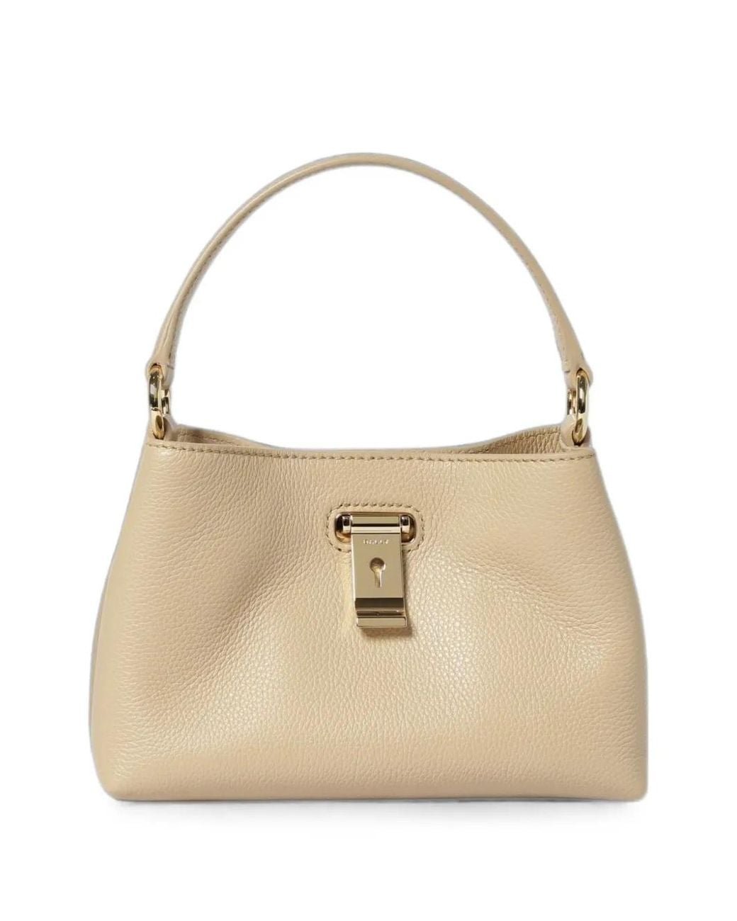 Bally Lock Me Mini-Shopper in het Natural