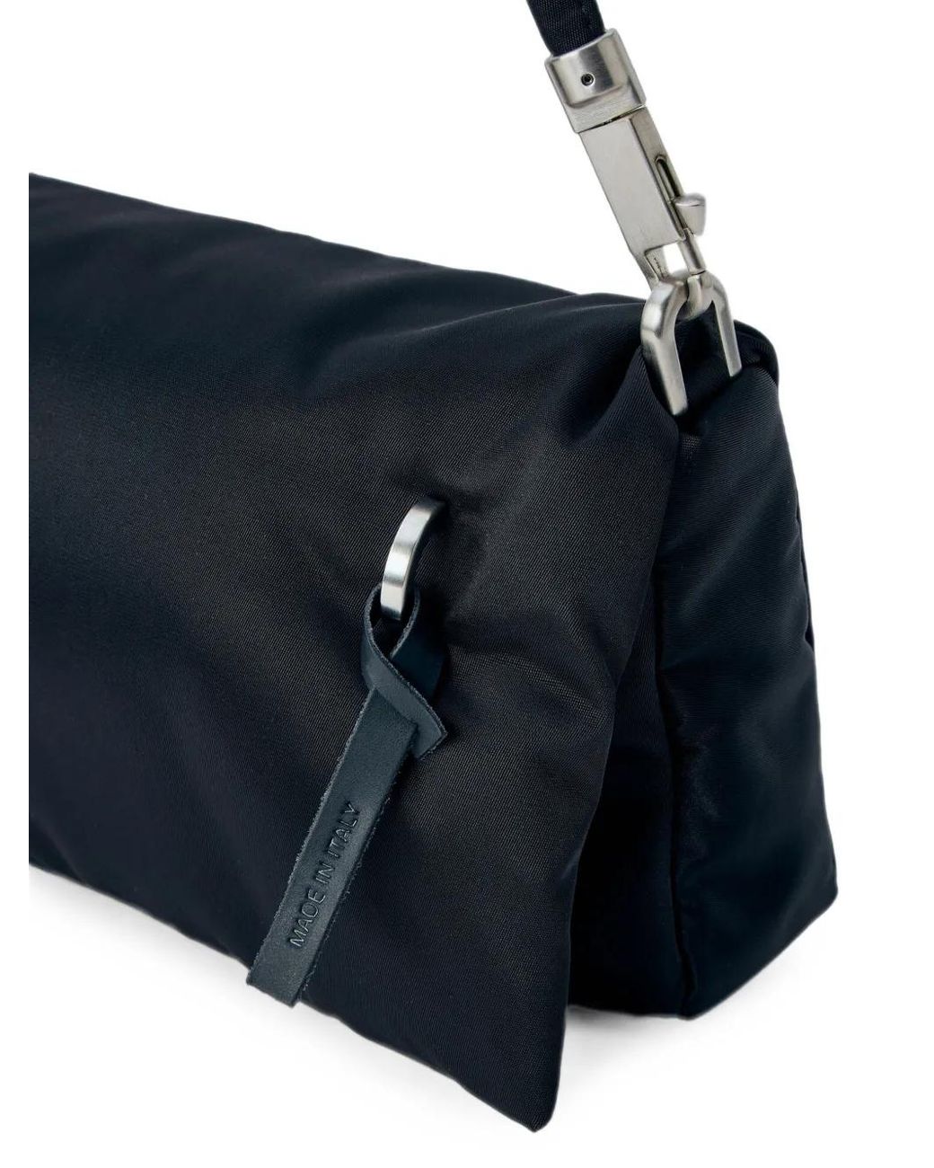 Rick Owens Blue Pillow Griffin Rectangular Shoulder Bag