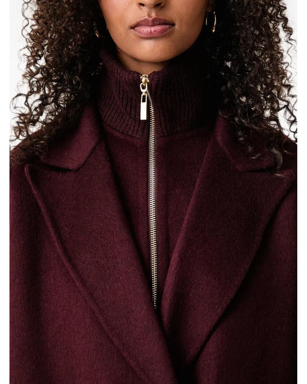 Mos Mosh Red Mmalva Loisa Coat