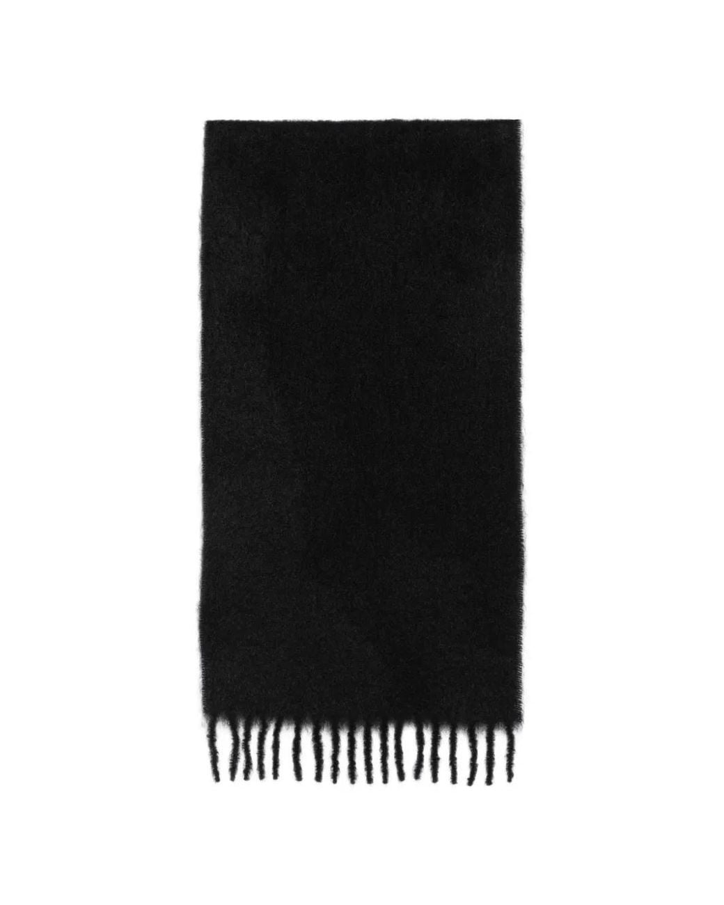 The Row Black Uma Scarf for men