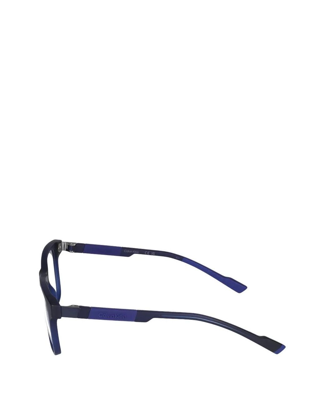 Calvin Klein Blue Square-Frame Glasses for men