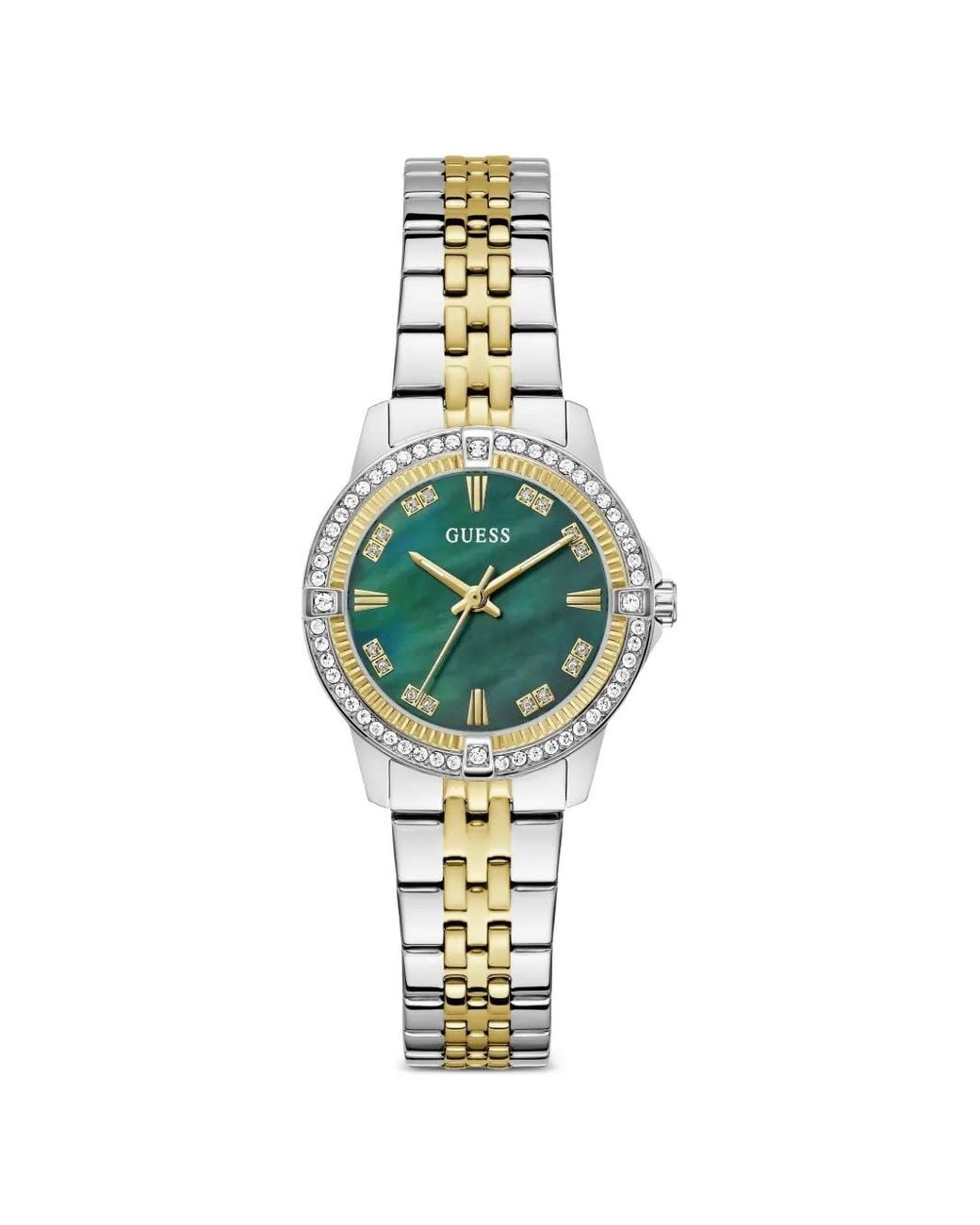 Guess Metallic Colette Crystal-Embellished 32Mm