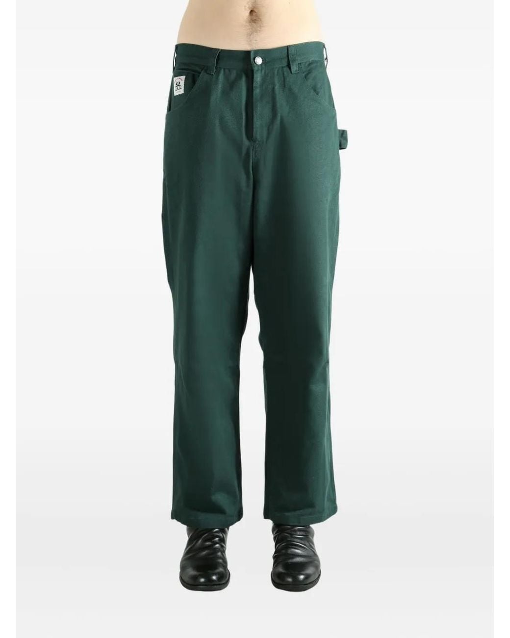 Bode Green Knolly Brook Trousers for men