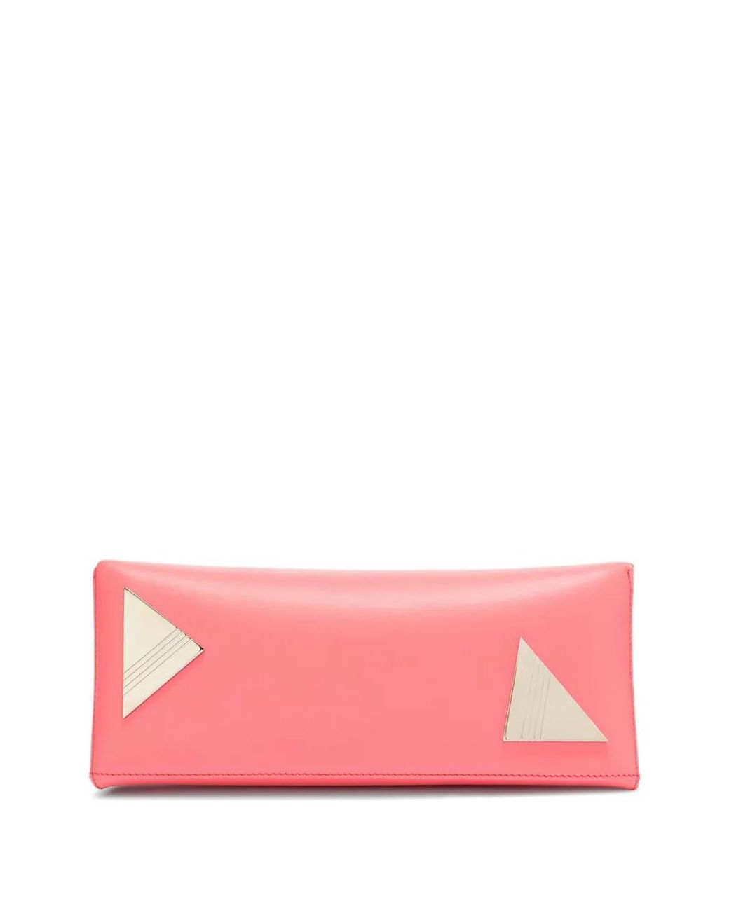 The Attico Pink Oversized Clutch