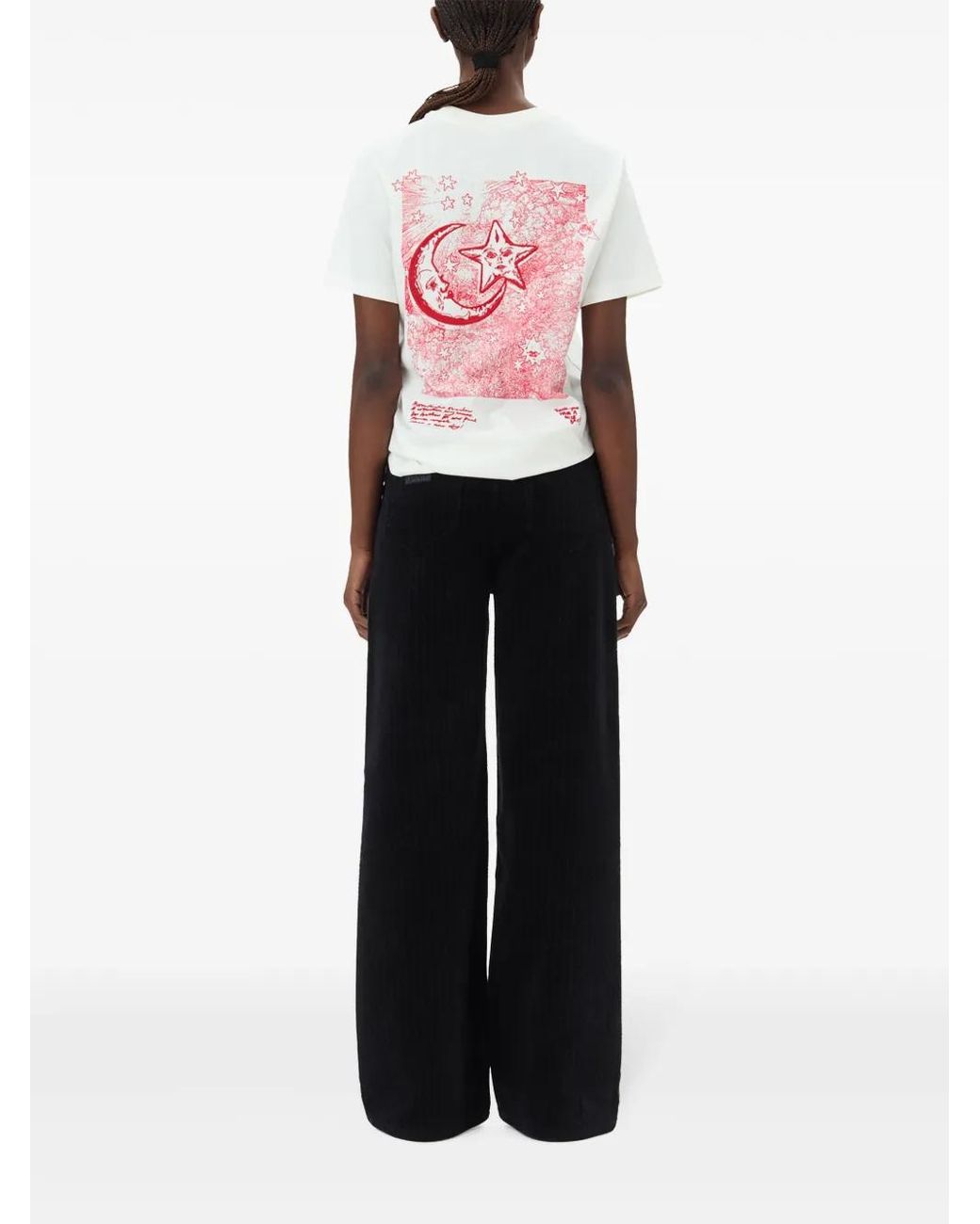 Ganni Black Corduroy Trousers