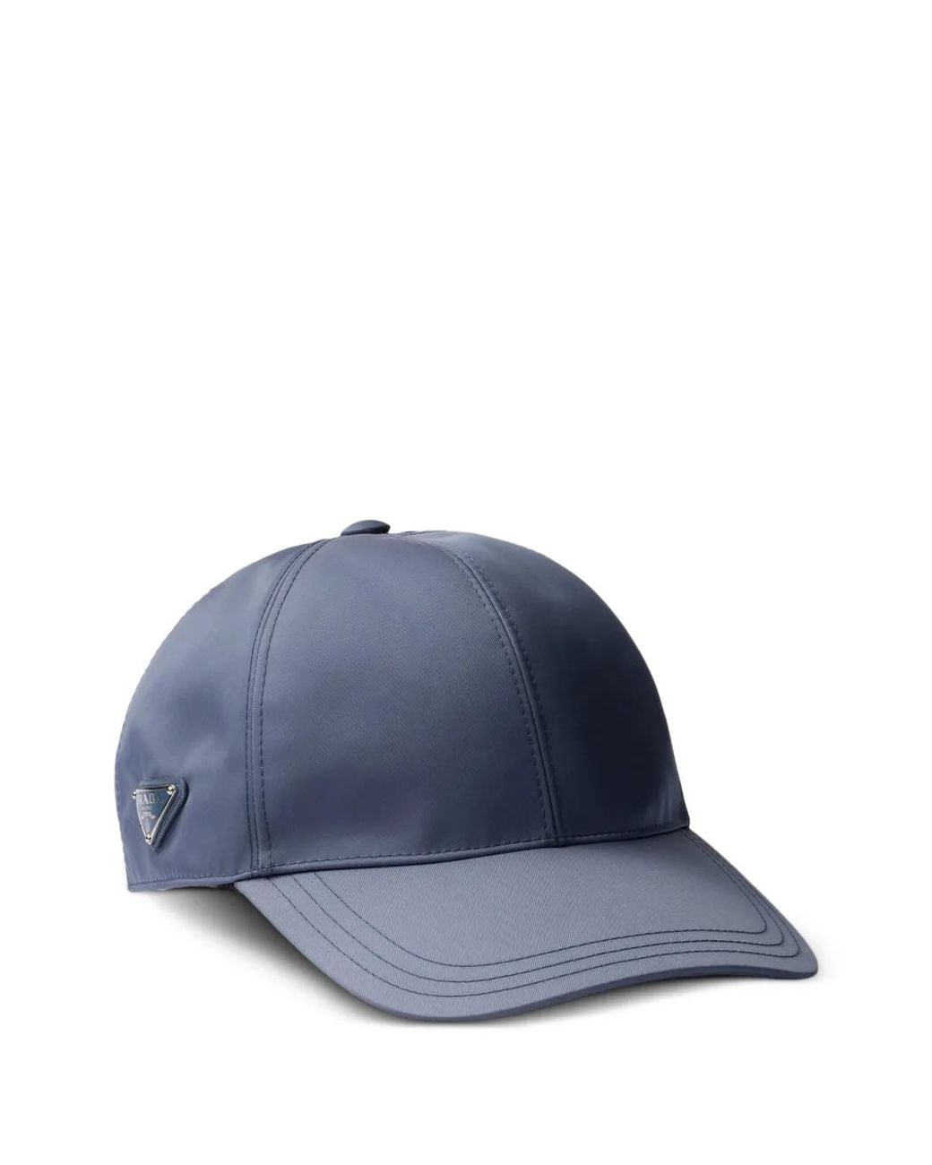 Prada Blue Re-Nylon Baseball Cap for men