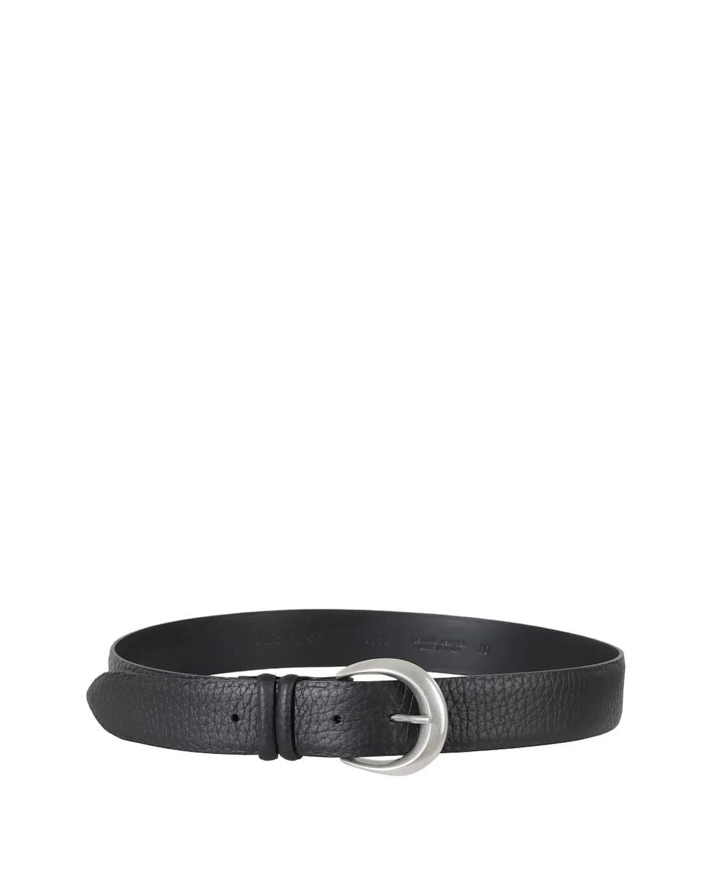 Orciani White Leather Belt