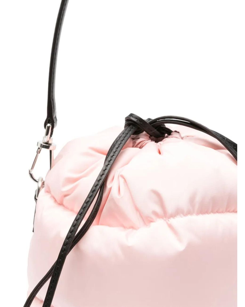 Moncler Pink Caradoc Nylon Bucket Bag