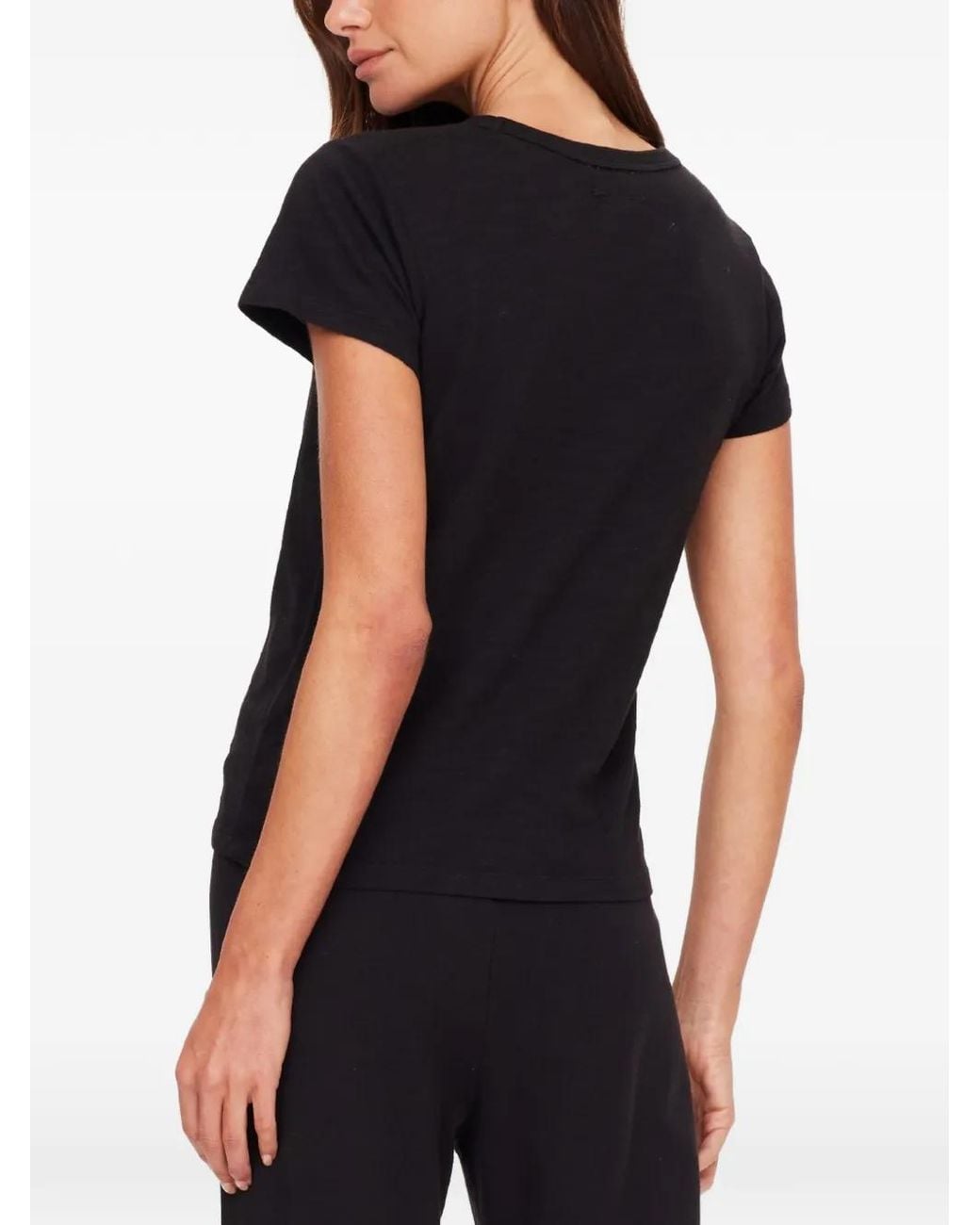 The Upside Black Avalon Crew-Neck T-Shirt