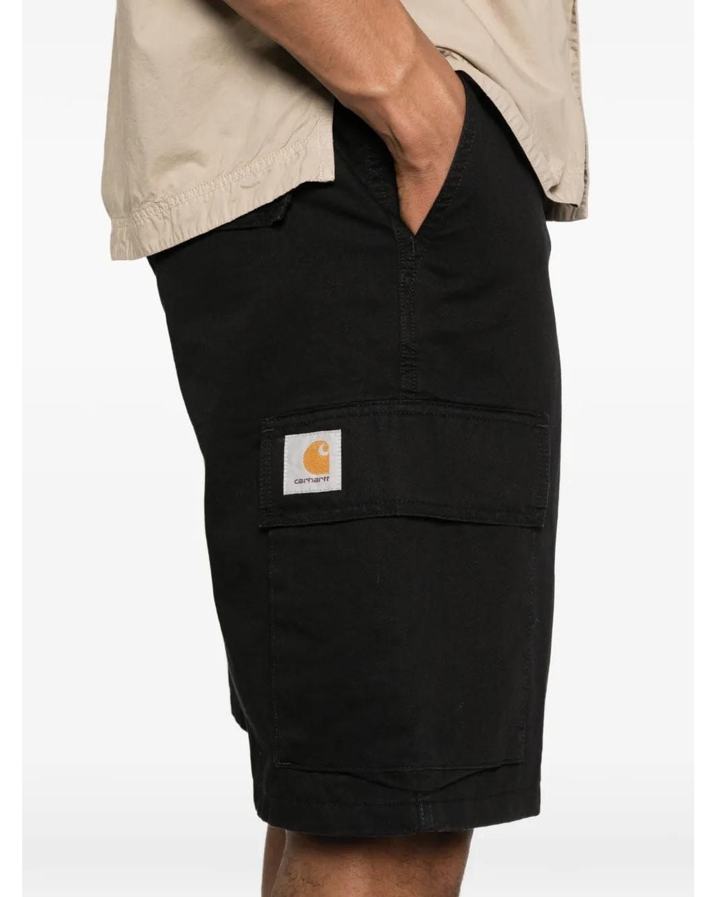 Carhartt Black Kade Cargo Shorts for men