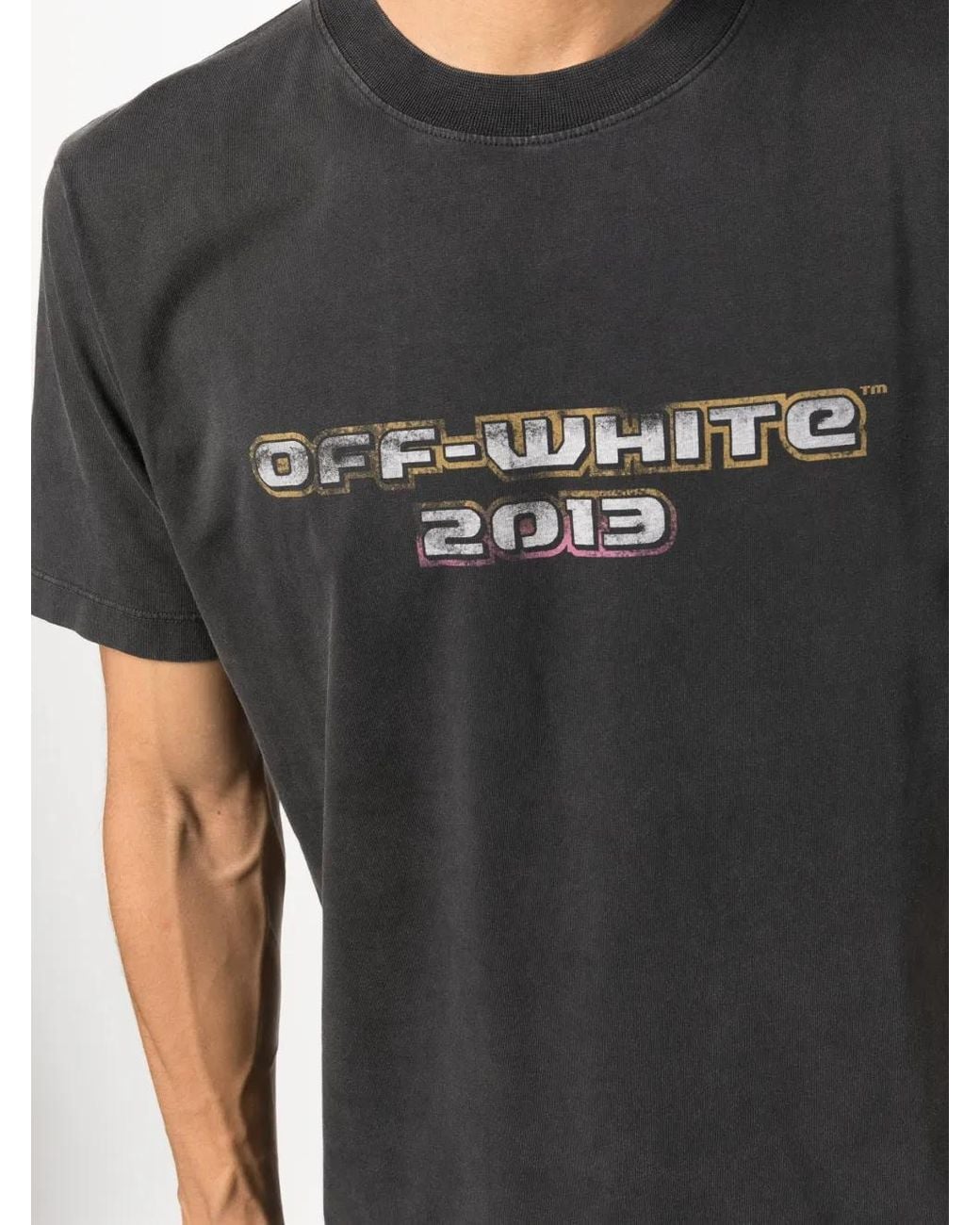 Off-White c/o Virgil Abloh Black T-shirt for men
