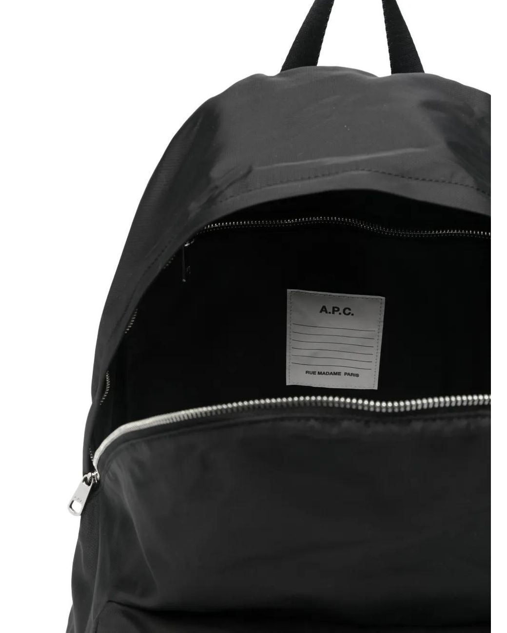 A.P.C. Black Backstage Backpack
