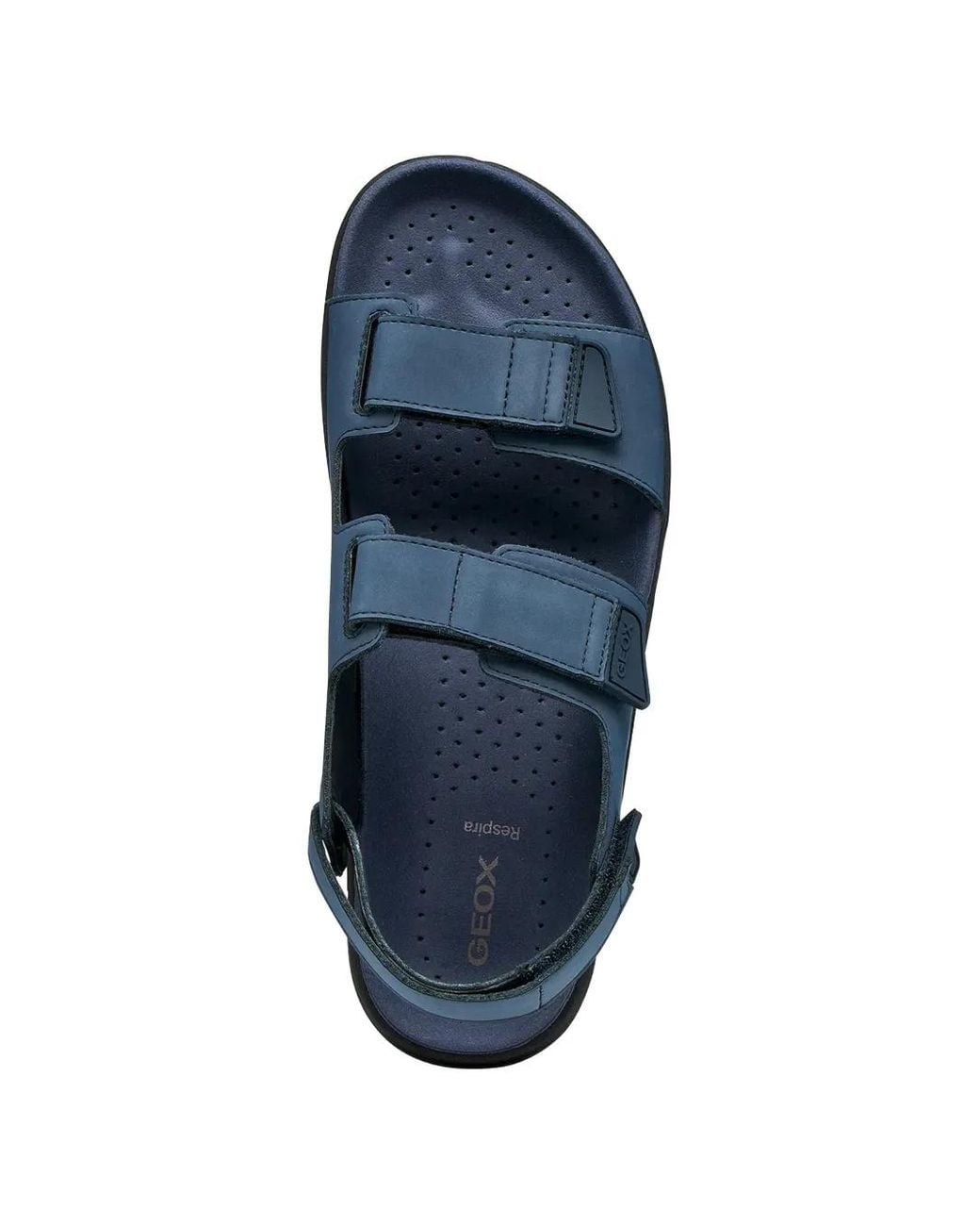 Geox Blue Respira Touch-Strap Sandals for men