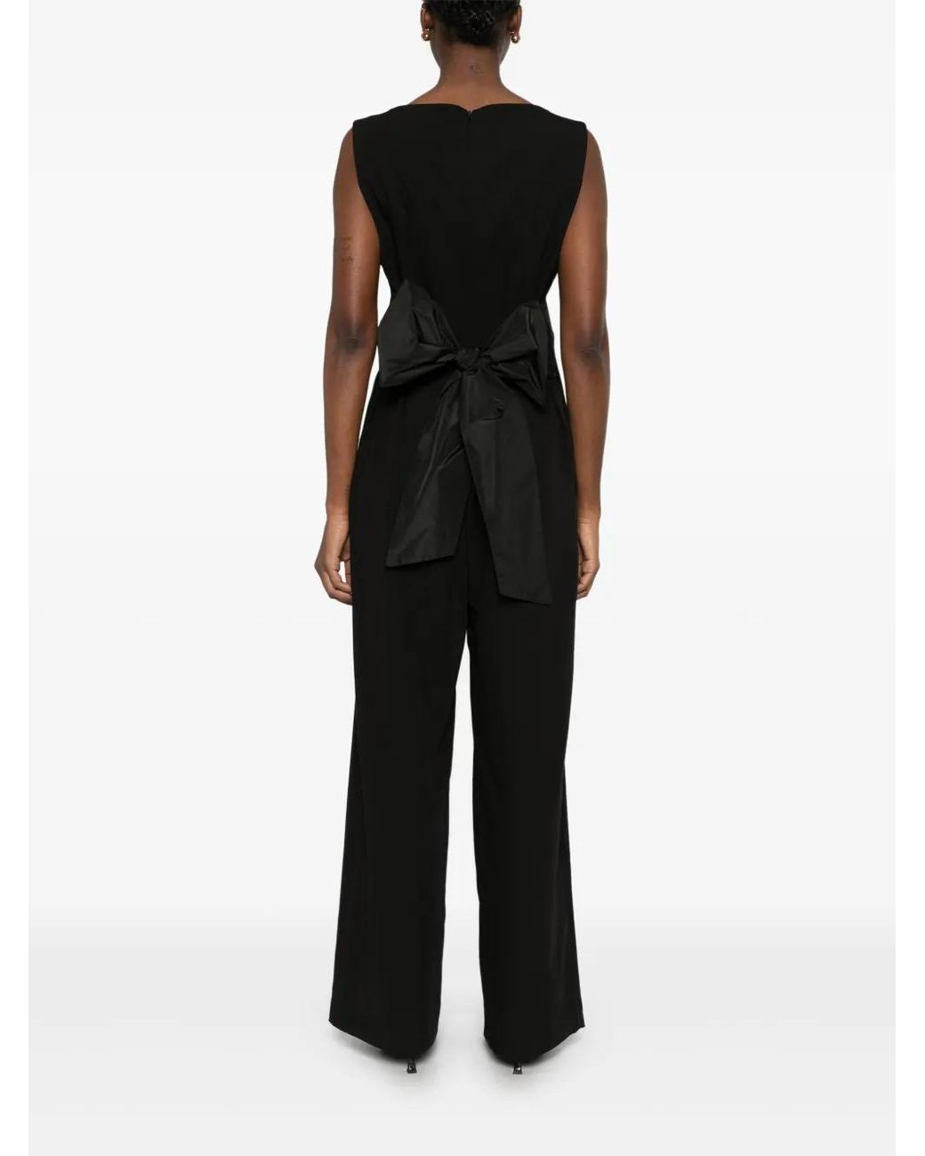 Tuta Intera Con Fiocco di Herno in Black