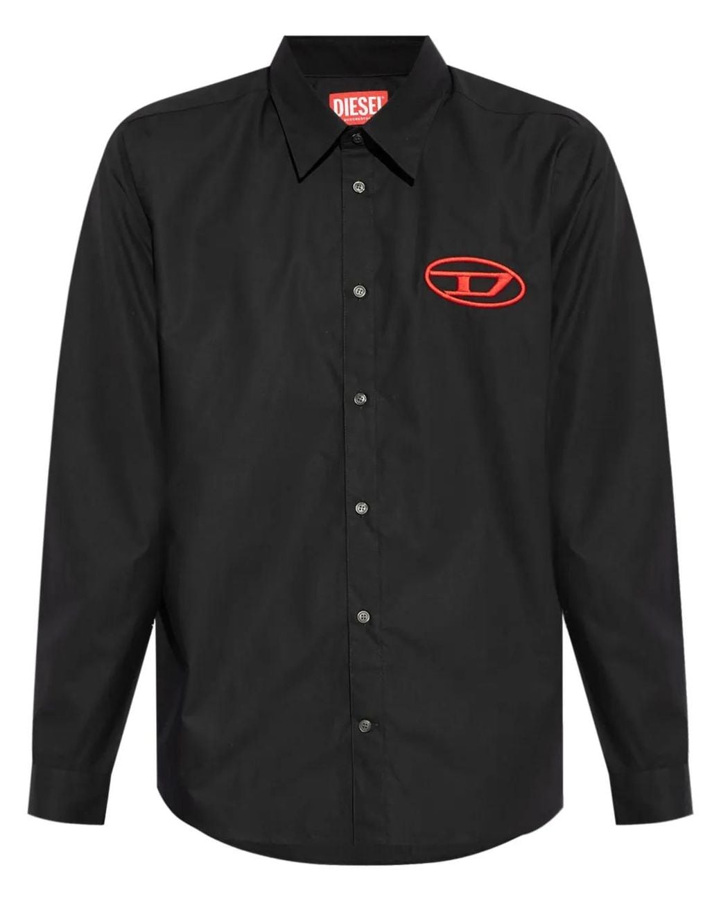 DIESEL Black Shirt 'S-Simply-D' for men