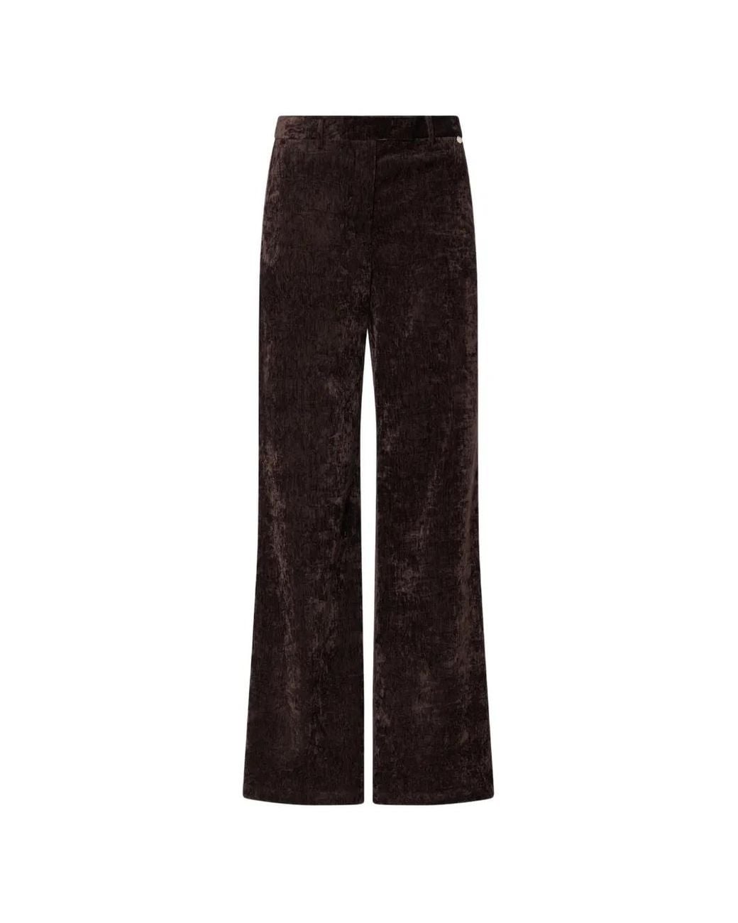Liu Jo Black Straight-Leg Trousers