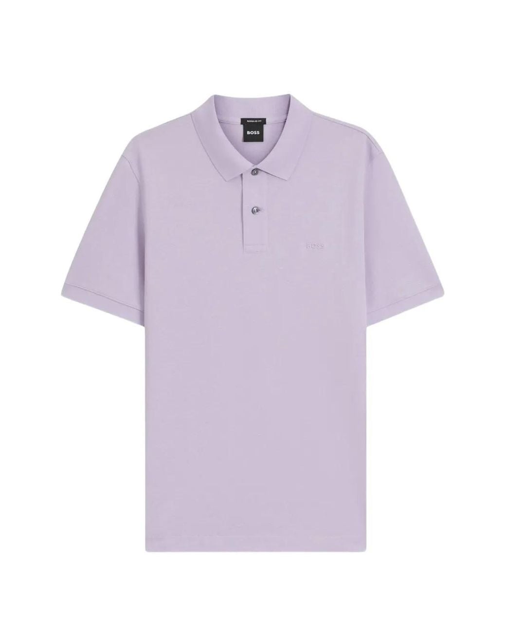 Boss Purple Pallas Polo Shirt for men