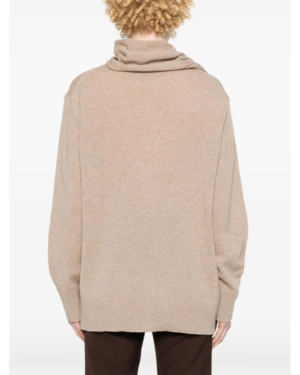 Stella McCartney Natural Cashmere Scarf Jumper
