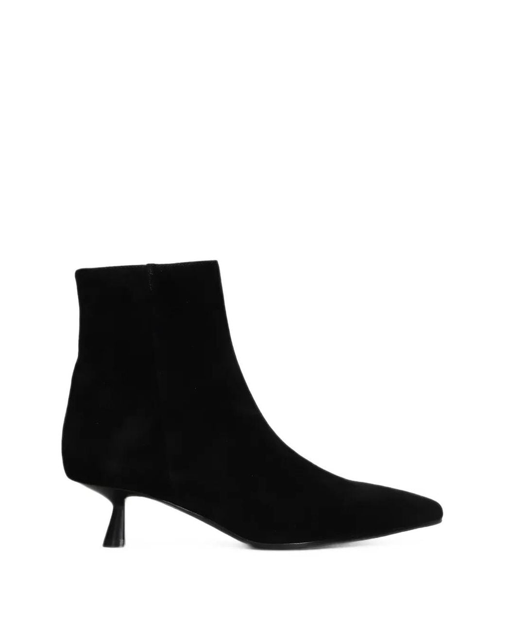 Bibi Lou Black Sakura 45 Kitten-Heel Boots