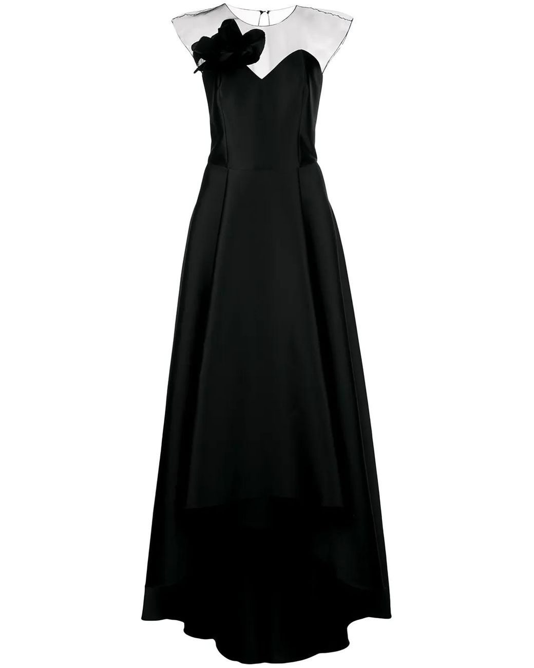 Sachin & Babi Black Blakely High-Low Gown