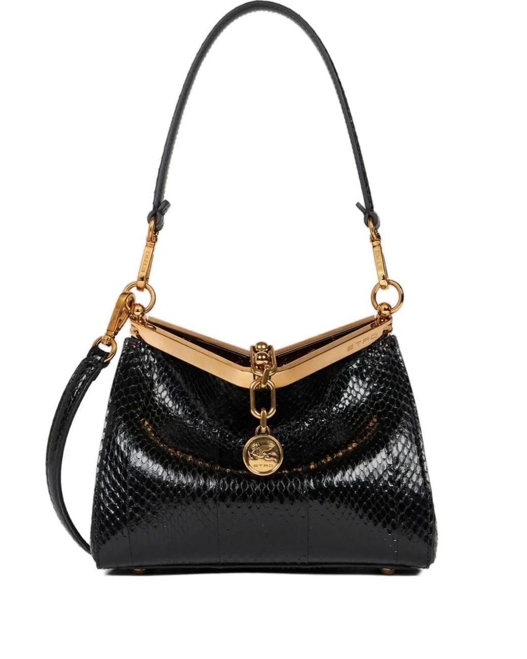 Etro Black Small Vela Bag