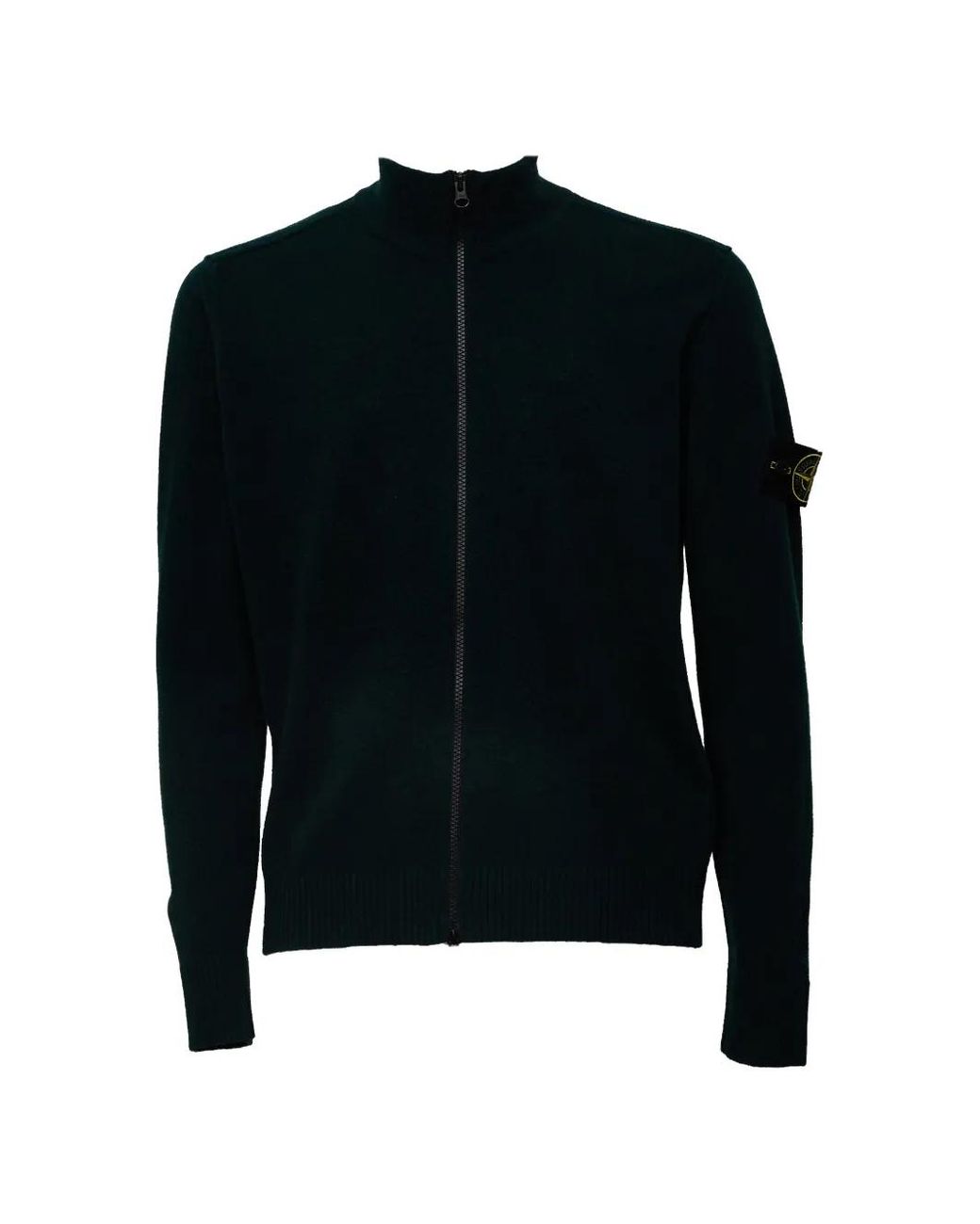 Stone Island Black Cardigan for men