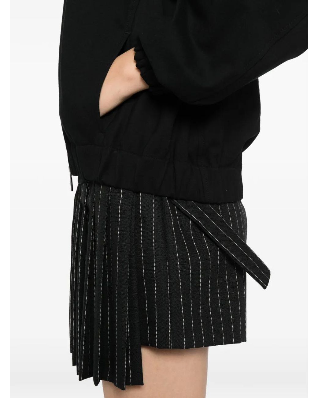 Helmut Lang Black Hooded Shell Jacket