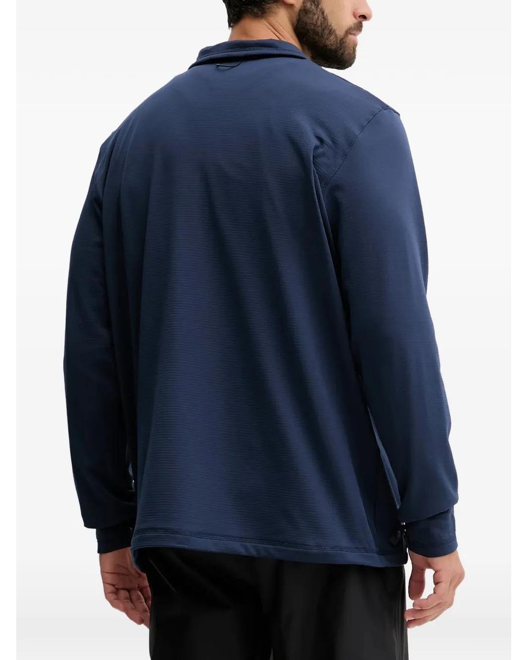 The North Face Blue Quest Triclimate Hooded Colour-Block Jacket for men