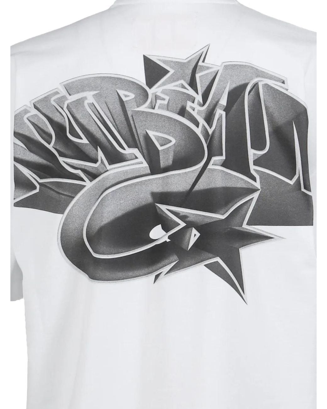 PDF White The New Boy-Nubian Graphic-Print T-Shirt for men